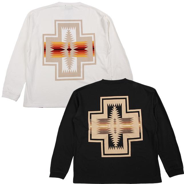 PENDLETON ペンドルトン メンズ ロングスリーブ バックプリントTシャツ ロンT 長袖 Tシャツ | PENDLETON | 01