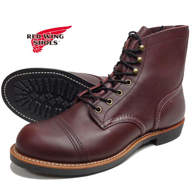 REDWING レッドウィング 8119 Iron Range アイアンレンジブーツ  オックスブラッドメサ レザーブーツ | RED WING SHOES