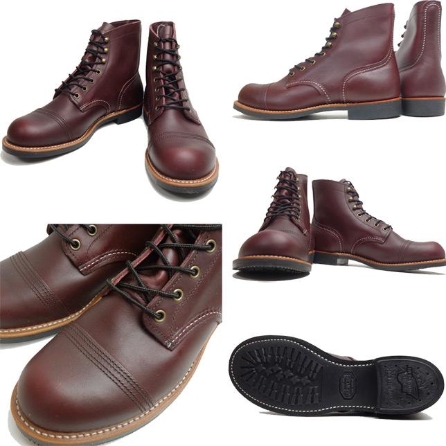 REDWING レッドウィング 8119 Iron Range アイアンレンジブーツ  オックスブラッドメサ レザーブーツ | RED WING SHOES | 01