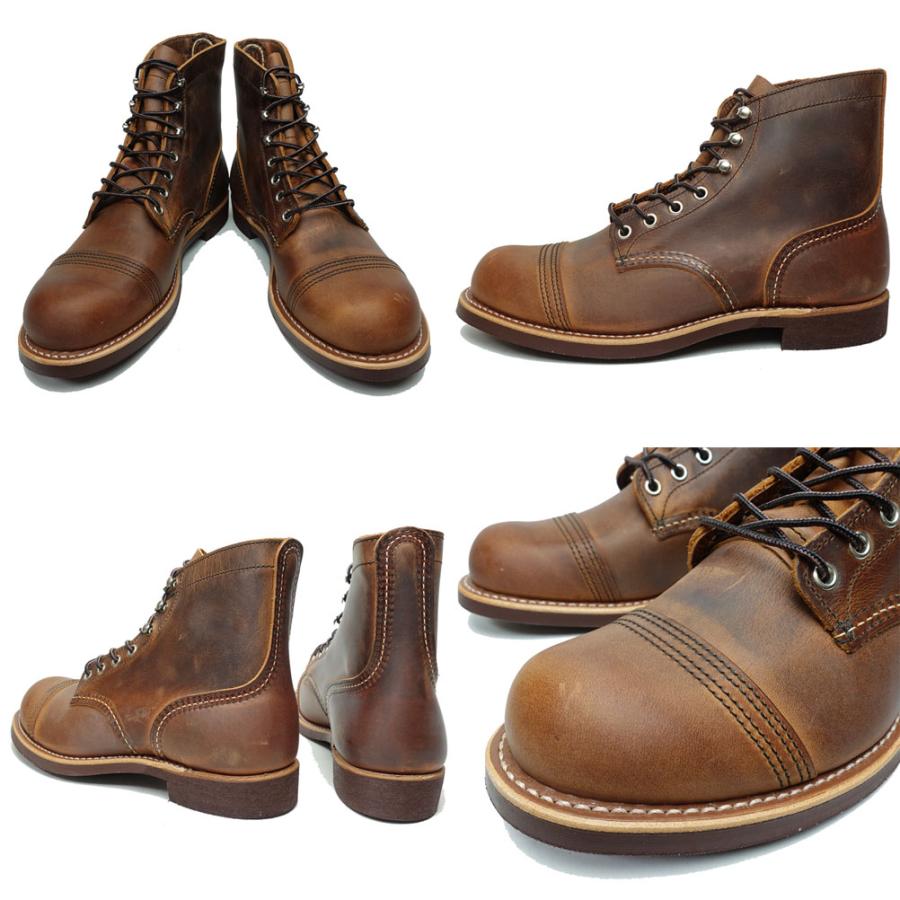 レッドウィング アイアンレンジャー 8085 カッパー メンズ レザーブーツ REDWING Iron Ranger | RED WING SHOES | 02