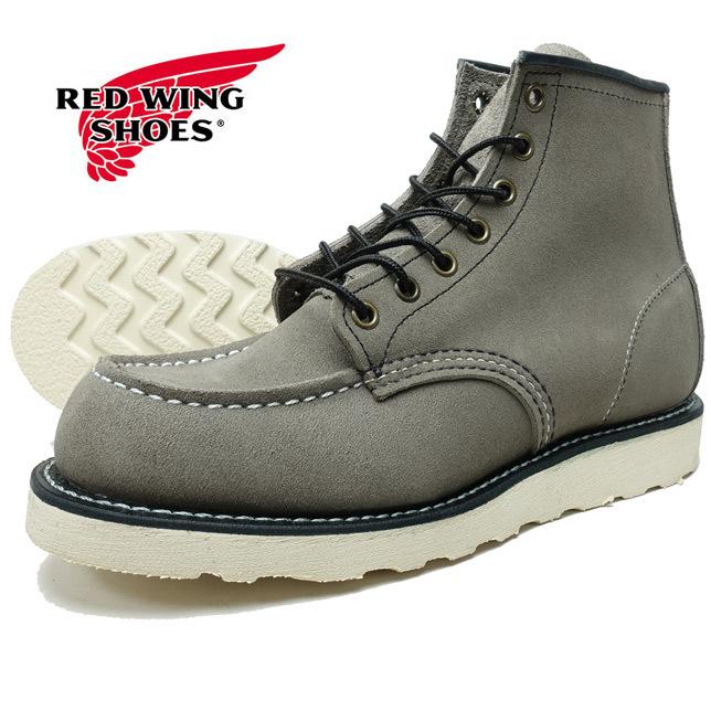 レッドウィング 6インチ クラシックモック 8863 スレート ミュールスキナー ラフアウトメンズ レザーブーツ REDWING レッドウイング ブーツ | RED WING SHOES