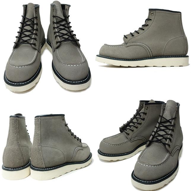 レッドウィング 6インチ クラシックモック 8863 スレート ミュールスキナー ラフアウトメンズ レザーブーツ REDWING レッドウイング ブーツ | RED WING SHOES | 02