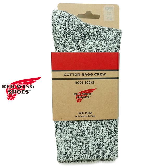 レッドウイング レッドウィング REDWING コットンラグクルー ソックス 靴下 スラブ | RED WING SHOES