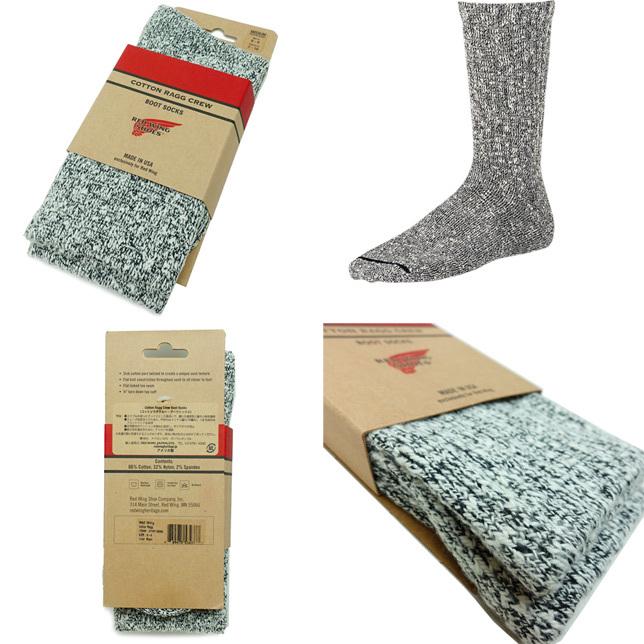 レッドウイング レッドウィング REDWING コットンラグクルー ソックス 靴下 スラブ | RED WING SHOES | 02