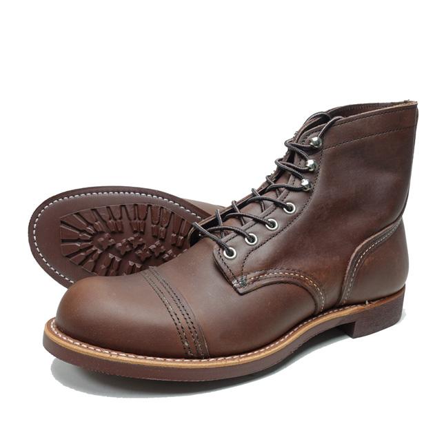 レッドウィング アイアンレンジャー 8111 アンバー メンズ レザーブーツ REDWING Iron Ranger | RED WING SHOES | 01