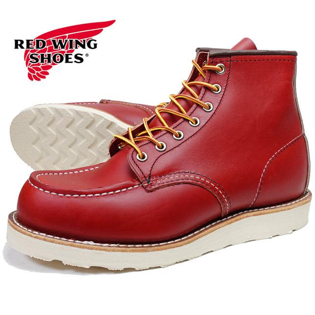 RED WING レッドウィング レッドウイングブーツ 6インチ クラシックモック Uチップ 8875 オロラセット | RED WING SHOES