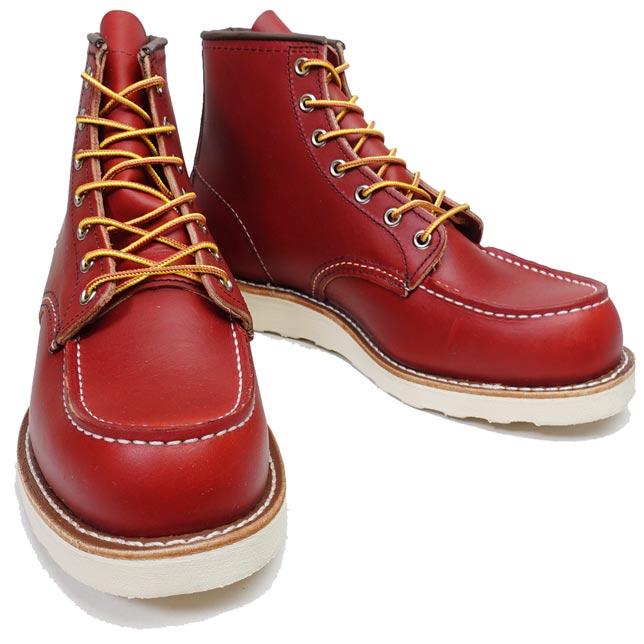 RED WING レッドウィング レッドウイングブーツ 6インチ クラシックモック Uチップ 8875 オロラセット | RED WING SHOES | 02