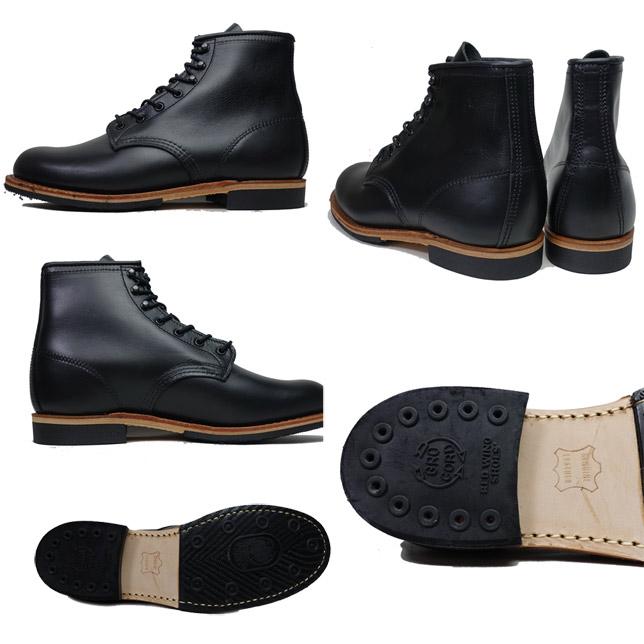 RED WING レッドウィング レッドウイング ベックマンブーツ 9423 ブラック プレーントゥー レザーブーツ ワークブーツ | RED WING SHOES | 03