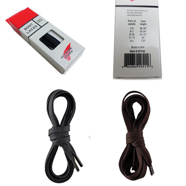 RED WING レッドウィング 48インチ フラット ワックスドレース レッドウイング ブーツレース シューレース 靴ひも 靴紐 | RED WING SHOES | 02
