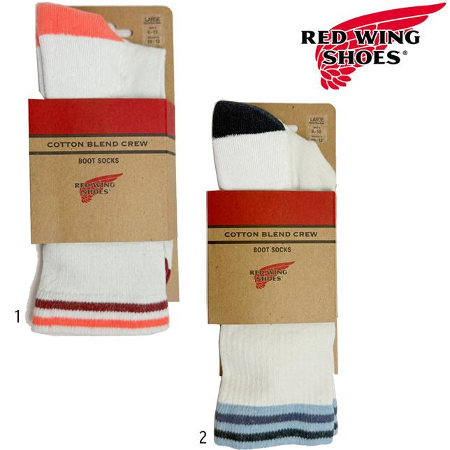 レッドウィング レッドウイング 靴下 ソックス ヴィンテージストライプ コットンブレンドクルー ラインソックス RED WING SHOES 97666 97667 | RED WING SHOES