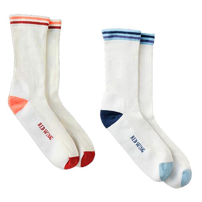 レッドウィング レッドウイング 靴下 ソックス ヴィンテージストライプ コットンブレンドクルー ラインソックス RED WING SHOES 97666 97667 | RED WING SHOES | 01