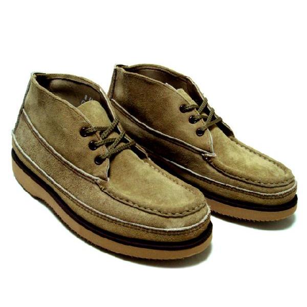 RUSSELL MOCCASIN ラッセルモカシン スポーティングクレーチャッカー ララミースウェード | 