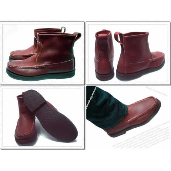 RUSSELL MOCCASIN ラッセルモカシン ノックアバウトブーツ　ブラウン |  | 01