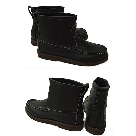 ラッセルモカシン ノックアバウト ブーツ 10.5E ブラック クロムエクセル RUSSELL MOCCASIN ラッセルモカシン ノックアバウトブーツ ブラック