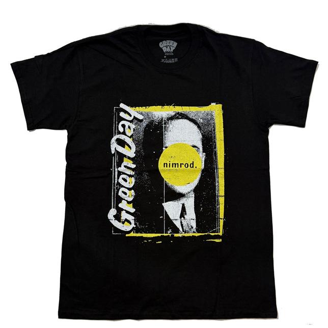 ロックオフ Tシャツ 半袖 グリーンデイ ニムロッド 黒 ROCK OFF GREEN DAY NIMROD TRACKLIST ブラック イエロー 両面プリントTシャツ バックプリント |  | 01