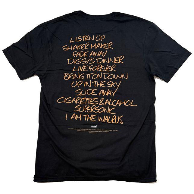新品未使用　LISTEN TO OASIS 黒 Tシャツ 楽天市場】Oasis Logo Black T-Shirt / オアシス ロゴ Tシャツ