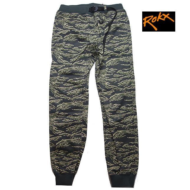 ROKX COTTON WOOD TIGER ロックス コットンウッド タイガーカモ 迷彩ロングパンツ クライミングパンツ | ROKX