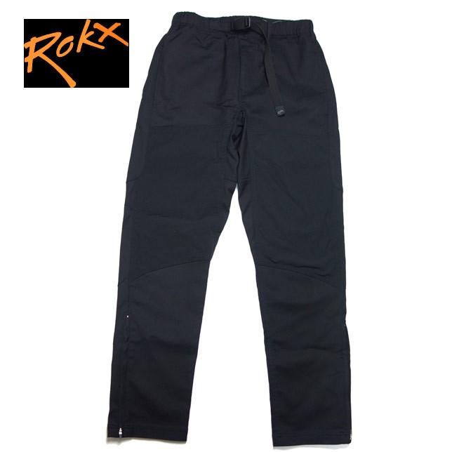 ROKX ロックス×バンブーシュート ストレッチクライミングパンツ STRETCH CLIMBING PANTS RXMS6257B ブラック | ROKX