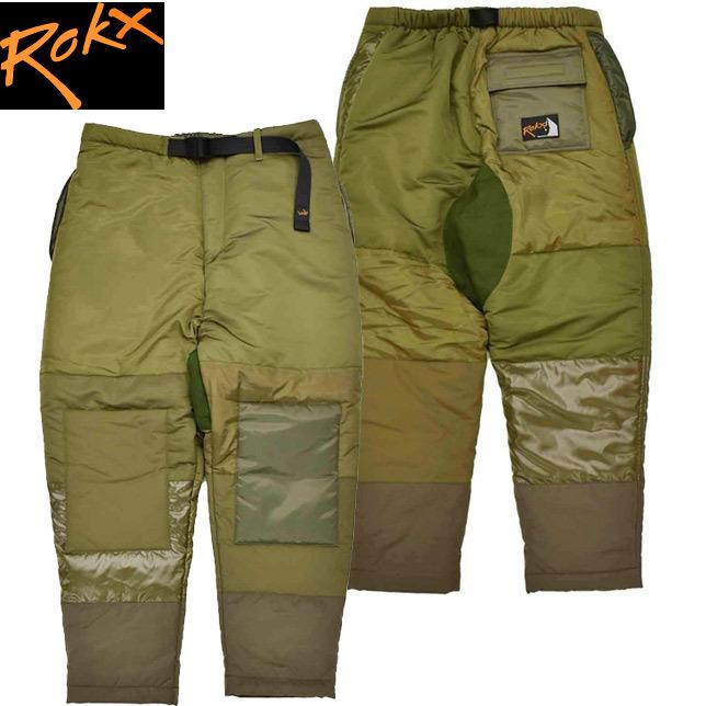 ロックス パディングミリタリーパンツ by コサエルズ マテリアルリユース ROKX 21RX-P6016 | ROKX