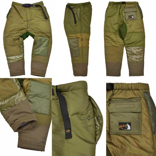 ロックス パディングミリタリーパンツ by コサエルズ マテリアルリユース ROKX 21RX-P6016 | ROKX | 02