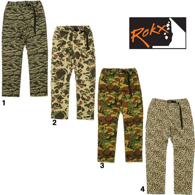 ROKX ロックス CAMOUFLAGE カモフラージュ ストリートパンツ STREET PANT RXMF201103 | ROKX