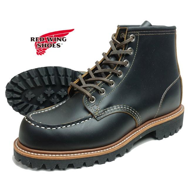 REDWING レッドウィング レッドウイング アイリッシュセッター 6インチ モックトゥ ブーツ ビブラム ラグソール 9878 ブラック