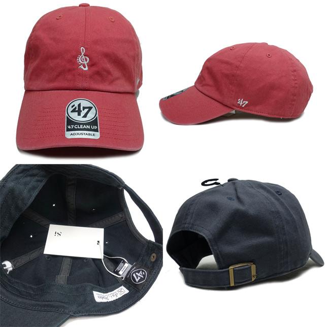 Si エスアイ フォーティーセブン '47 CLEAN UP CAP 116230101 音符 ベースボールキャップ メンズレディース |  | 02