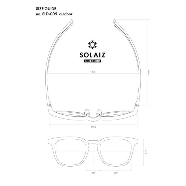SOLAIZ ソライズ サングラス メンズ レディース SLD-005 OUTDOOR アウトドア 偏光レンズ UVカット 紫外線カット ブルーライトカット 近赤外線カット |  | 08