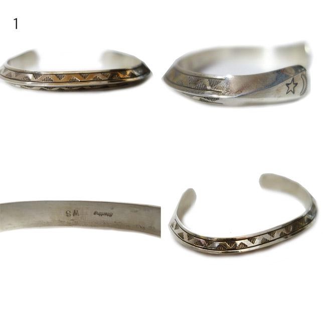 インディアンジュエリー ナバホ族 バングル トライアングル シルバー ブレスレット |  | 02