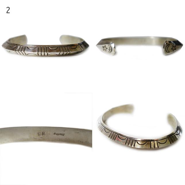 インディアンジュエリー ナバホ族 バングル トライアングル シルバー ブレスレット |  | 03