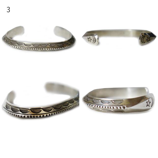 インディアンジュエリー ナバホ族 バングル トライアングル シルバー ブレスレット |  | 04