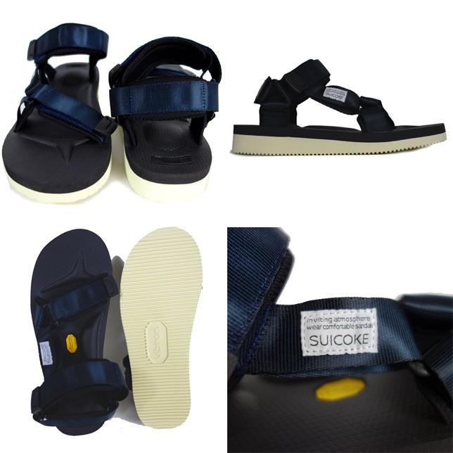 SUICOKE スイコック DEPA-V メンズ レディース ストラップ サンダル ビブラムソール ブラック | suicoke | 02