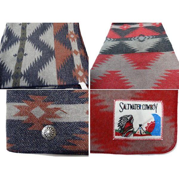 SALTWATER COWBOY ウール ブランケット ケープ ネイティブ ポンチョ メンズ レディース | SUNNY SPORTS | 02