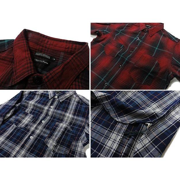 【SALE】 SUNNY SPORTS サニースポーツ REILROARD CHECK SHIRTS チェックネルシャツ 2カラー |  | 02