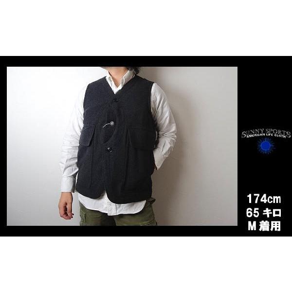 【SALE】 SUNNY SPORTS サニースポーツ HUNTER VEST ハンターベスト メルトン ワークベスト |  | 01