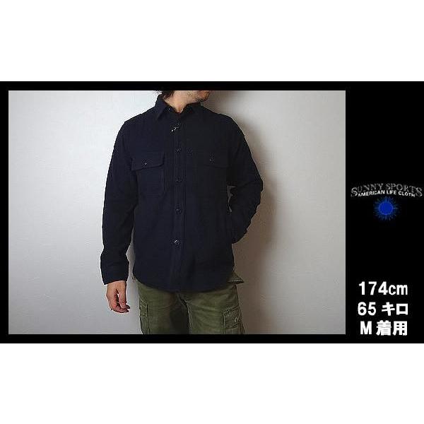 【SALE】 SUNNY SPORTS サニースポーツ CPO JACKET CPO ウール ジャケット シャツジャケット メルトン |  | 01