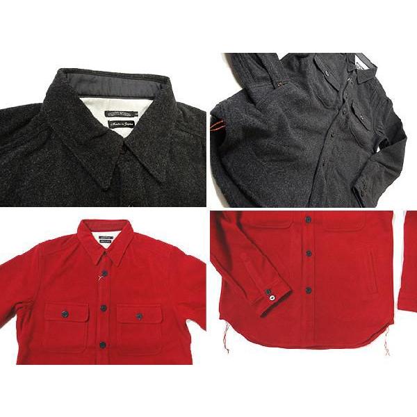 【SALE】 SUNNY SPORTS サニースポーツ CPO JACKET CPO ウール ジャケット シャツジャケット メルトン |  | 03