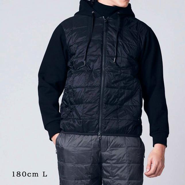 タイオン ダウン メンズ レディース 体温 ベーシック Wジップ スウェットスリーブ ダウンパーカー TAION-106WZSW ユニセックス UNISEX | TAION | 02