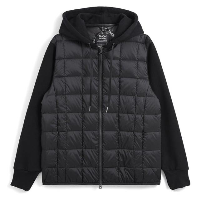 タイオン ダウン メンズ レディース 体温 ベーシック Wジップ スウェットスリーブ ダウンパーカー TAION-106WZSW ユニセックス UNISEX | TAION | 04