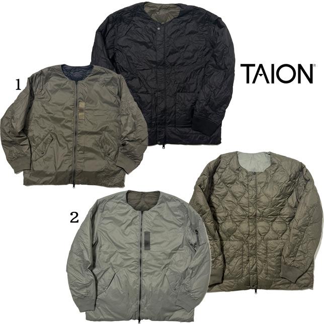 タイオン ダウン メンズ レディース 体温 ジャパンスペシャル リバーシブル MA-1 ダウンジャケット TAION-JK02JS ユニセックス UNISEX | TAION