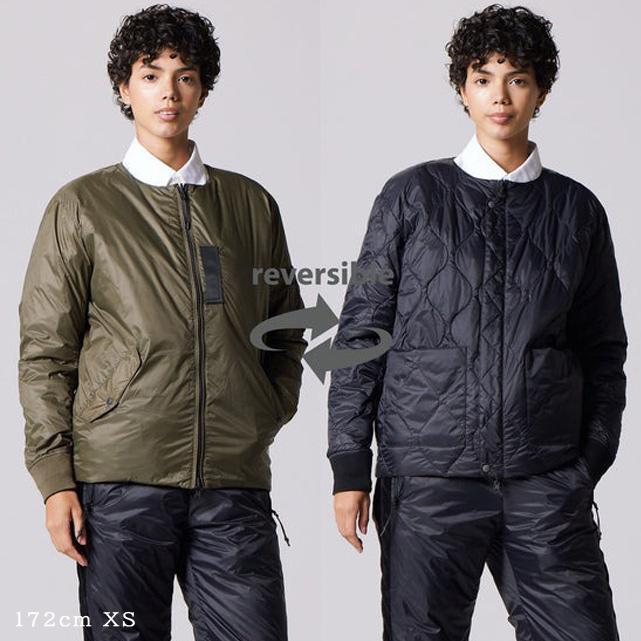 タイオン ダウン メンズ レディース 体温 ジャパンスペシャル リバーシブル MA-1 ダウンジャケット TAION-JK02JS ユニセックス UNISEX | TAION | 03