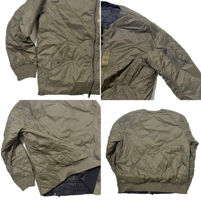 タイオン ダウン メンズ レディース 体温 ジャパンスペシャル リバーシブル MA-1 ダウンジャケット TAION-JK02JS ユニセックス UNISEX | TAION | 04