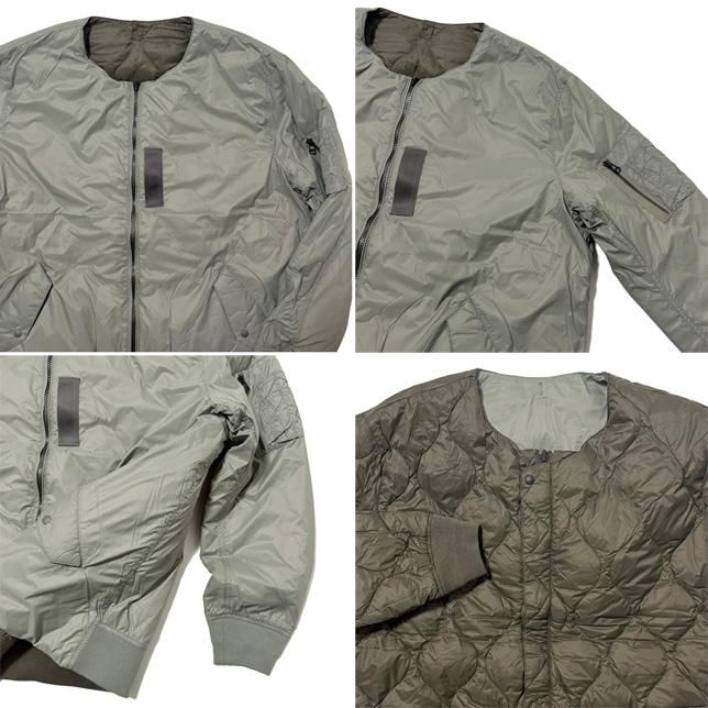 タイオン ダウン メンズ レディース 体温 ジャパンスペシャル リバーシブル MA-1 ダウンジャケット TAION-JK02JS ユニセックス UNISEX | TAION | 05