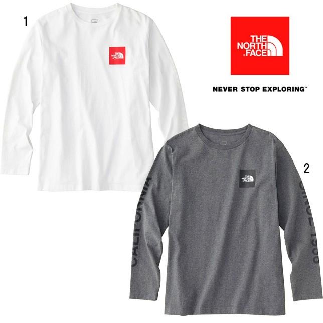 ノースフェイス ロングスリーブ スクエアロゴ カリフォルニアティー The North Face Nt 長袖 Tシャツ Tnf0168 F Basic 通販 Yahoo ショッピング
