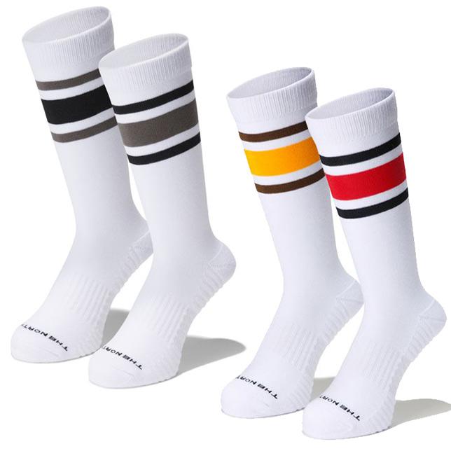 ザ・ノース・フェイス ランニング アンイーブン ドライ ボーダー 2P ソックス 靴下 ユニセックス NN82076 | THE NORTH FACE | 01