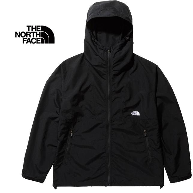 THE NORTH FACE ブラックナイロンジャケットNP72230 THE NORTH FACE ザ・ノース・フェイス コンパクトジャケット