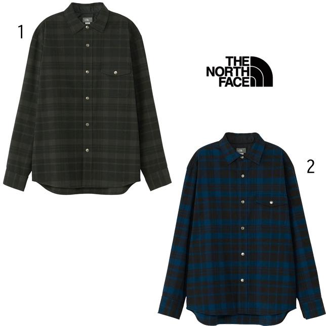 ザ・ノース・フェイス ロングスリーブストレッチフランネルシャツ ユニセックス NR62031 長袖 チェックシャツ | THE NORTH FACE