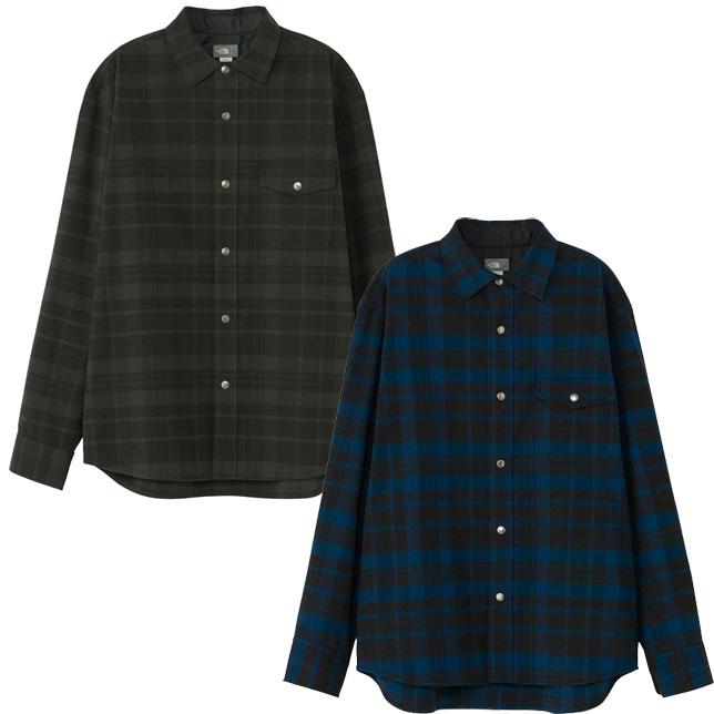 ザ・ノース・フェイス ロングスリーブストレッチフランネルシャツ ユニセックス NR62031 長袖 チェックシャツ | THE NORTH FACE | 01