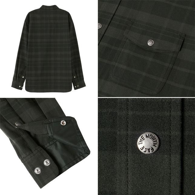 ザ・ノース・フェイス ロングスリーブストレッチフランネルシャツ ユニセックス NR62031 長袖 チェックシャツ | THE NORTH FACE | 03
