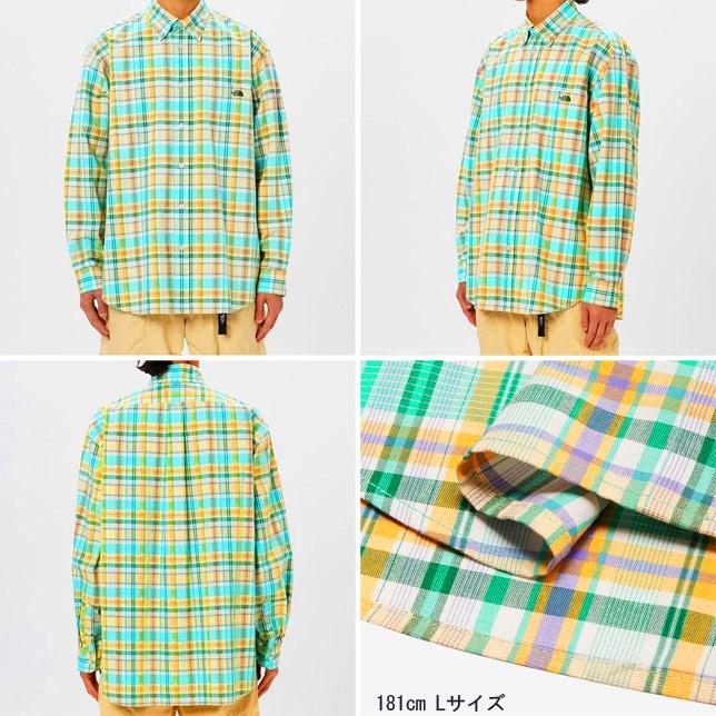 ザ・ノース・フェイス ロングスリーブマドラスシャツ ユニセックス NR12431 チェックシャツ 長袖 | THE NORTH FACE | 02